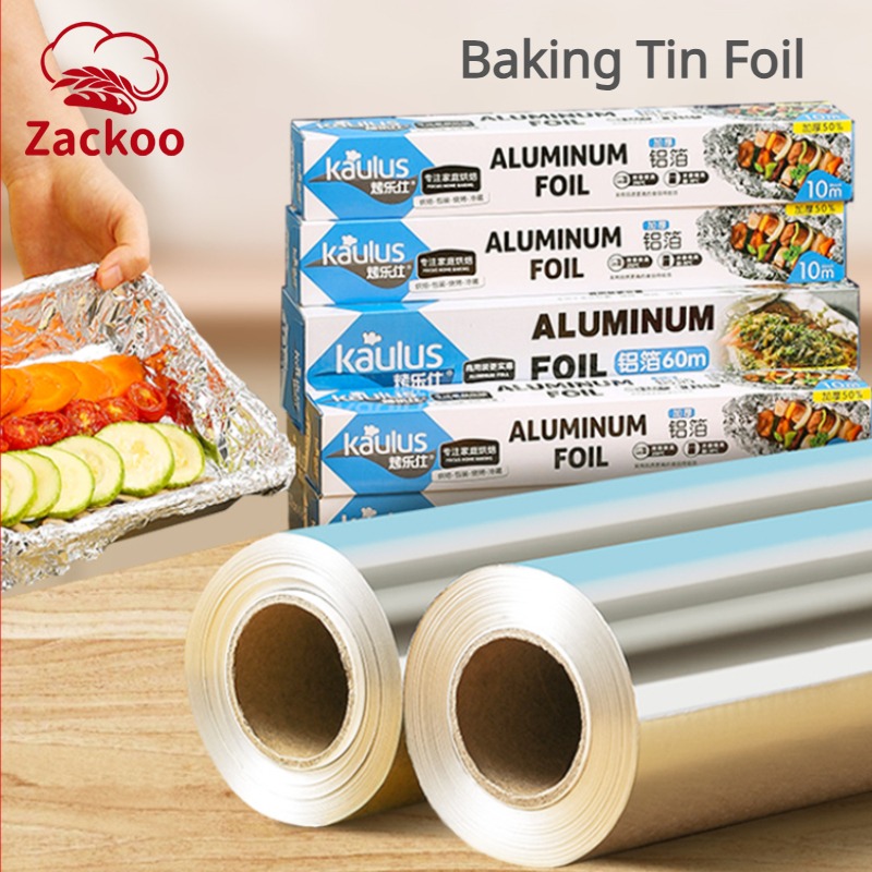 Kitchen Baking Paper - Zackoo 10/20/40 м алюминиевая фольга для