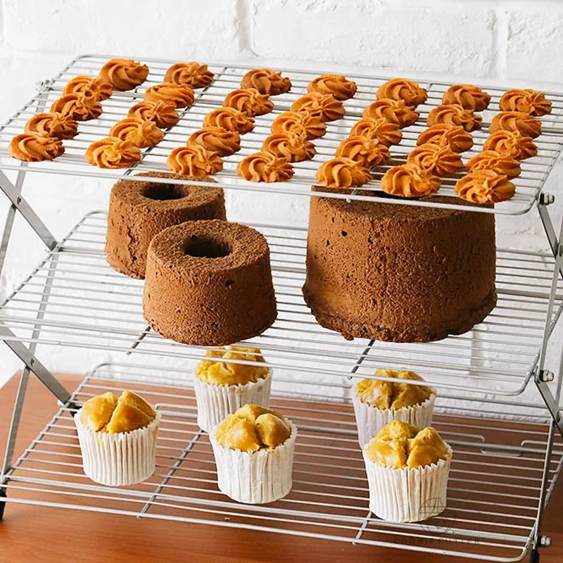Kitchen Accessories For Baking - Складная многослойная охлаждающая стойка для торта,