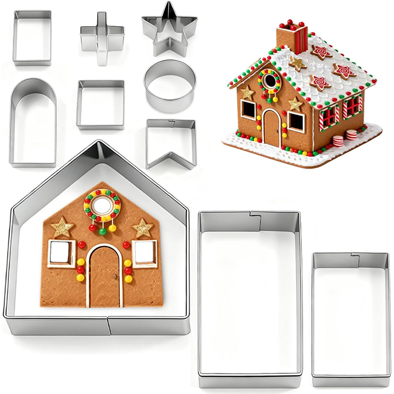 Cookie Cutter Set - Набор из 10 формочек для печенья
