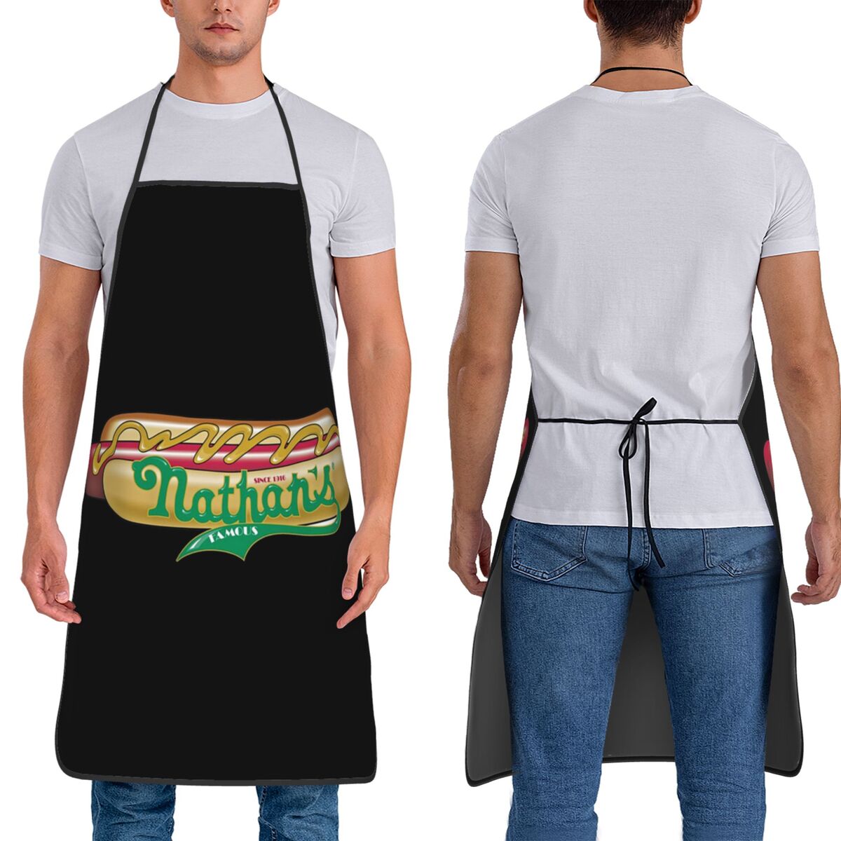 Kitchen Baking Island - Nathans Coney Island (3) Фартук шеф-повара