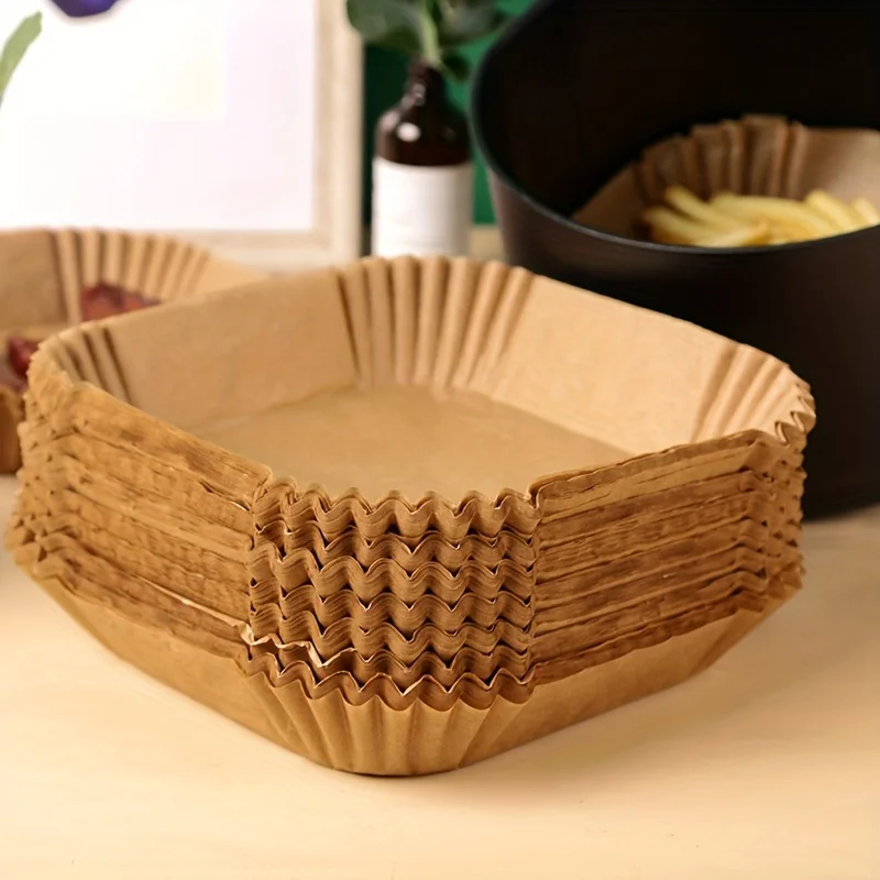 Kitchen Baking Paper - 30/50 упаковок, бумага для фритюрницы, квадратная