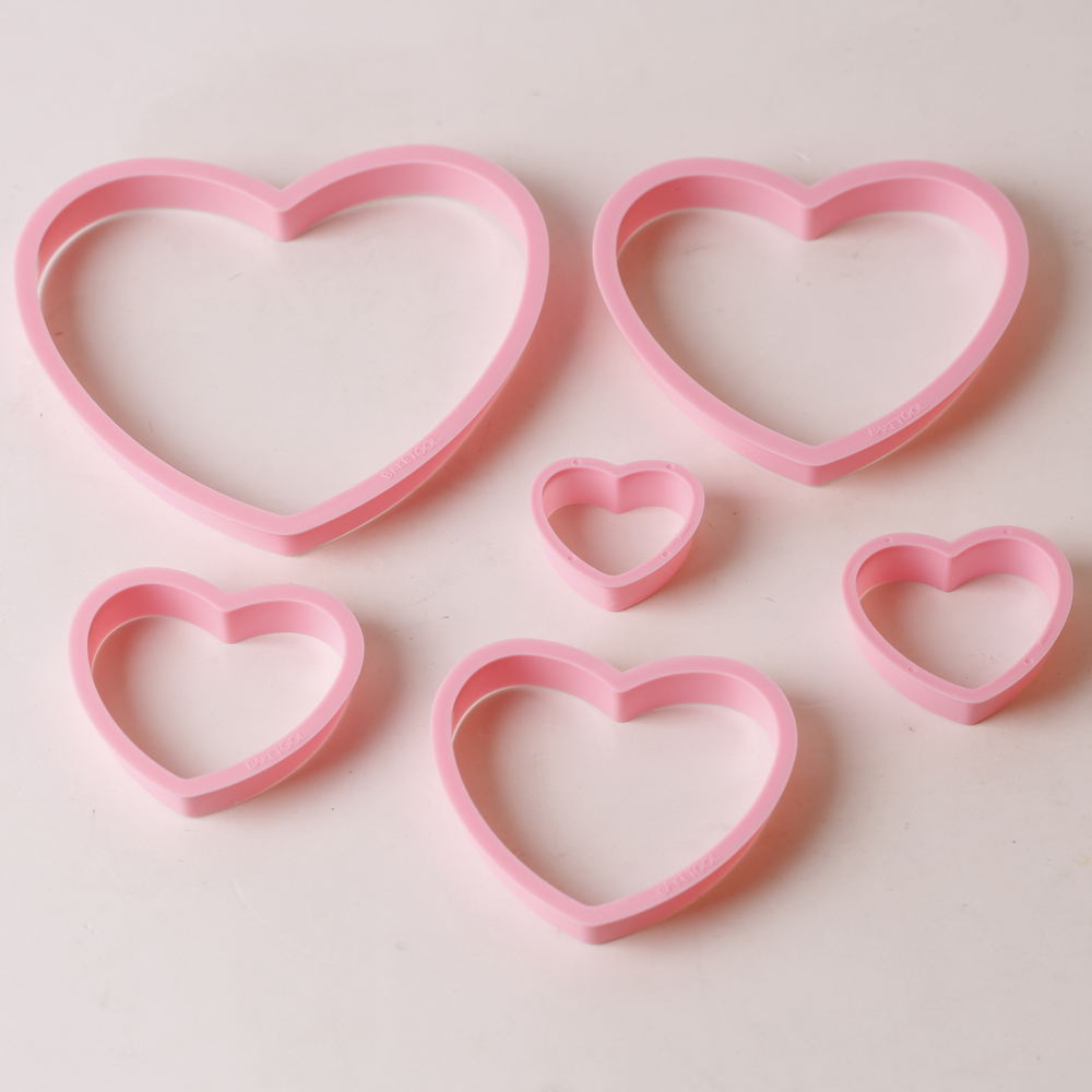 1 компл./3 компл., розовое сер – обзор и цена Cookie Cutter Set