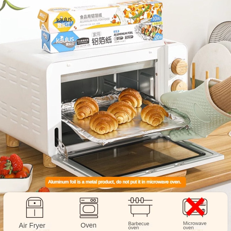 Zackoo 10/20/40 м алюминиевая  – обзор и цена Kitchen Baking Paper