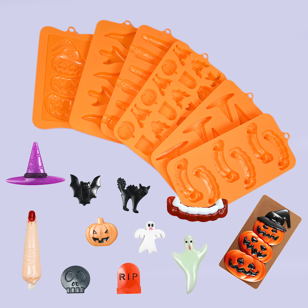 Форма для Хэллоуина, тыква, че – обзор и цена Silicone Cake Mold