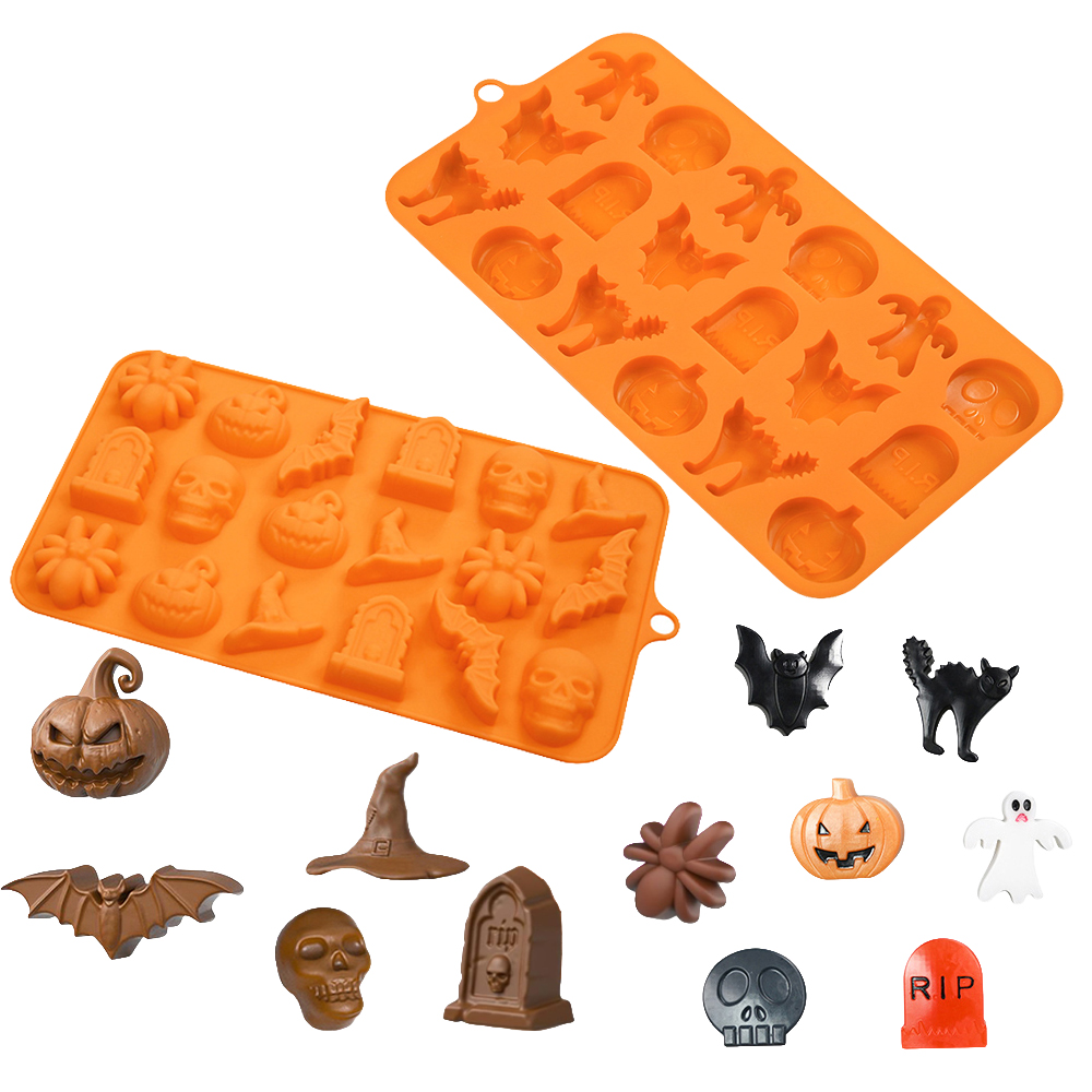 Форма для Хэллоуина, тыква, че – обзор и цена Silicone Cake Mold
