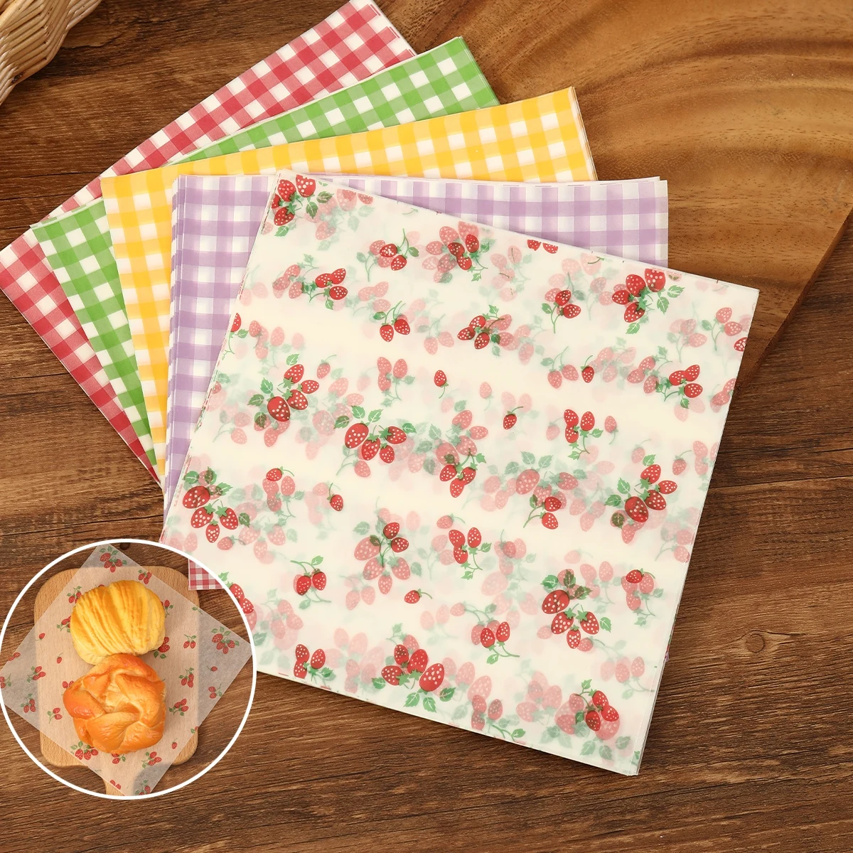 50 шт. маслостойкая упаковочна – обзор и цена Kitchen Baking Paper