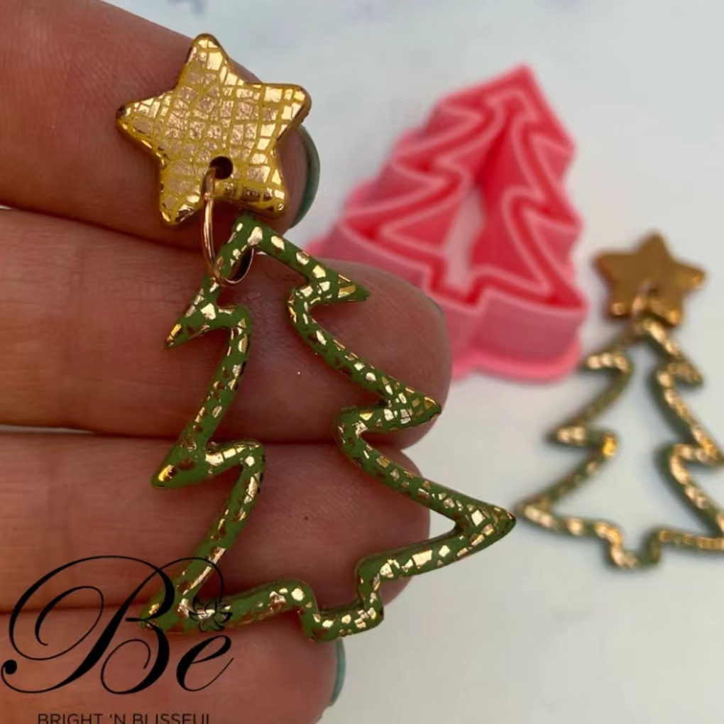 Фрезы для сережек из полимерно – обзор и цена Cookie Cutter Set