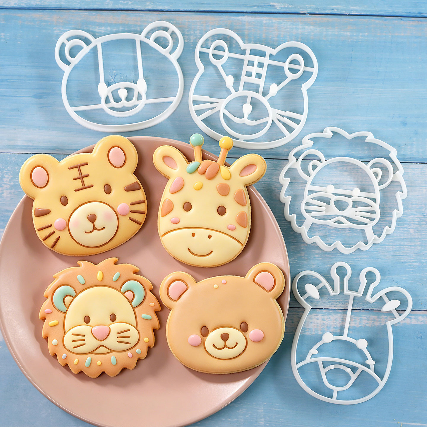 Набор из 4 формочек для печень – обзор и цена Cookie Cutter Set