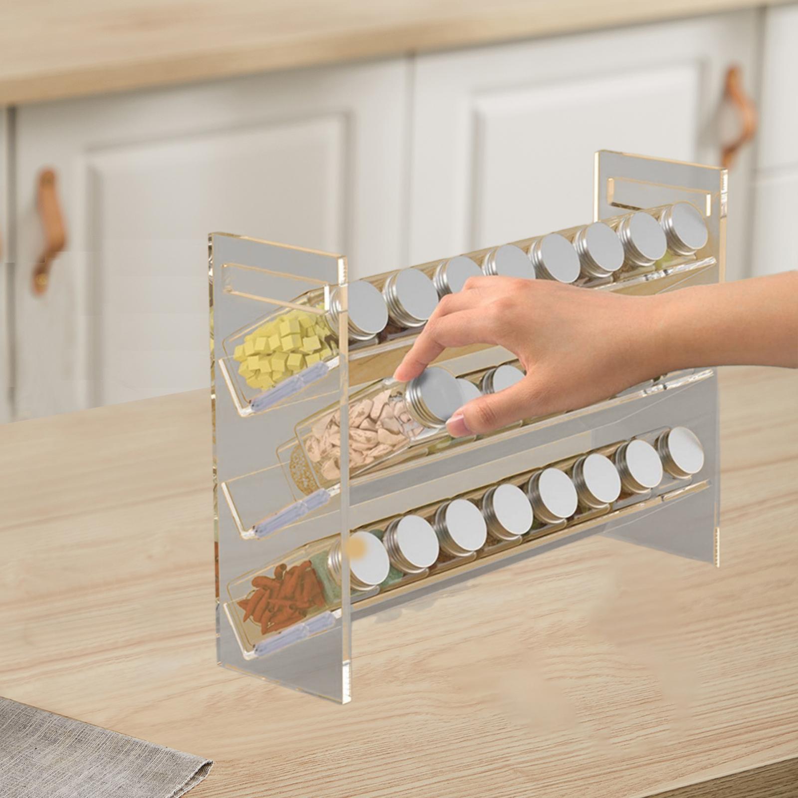 Акриловая подставка для специй – обзор и цена Kitchen Baking Pantry