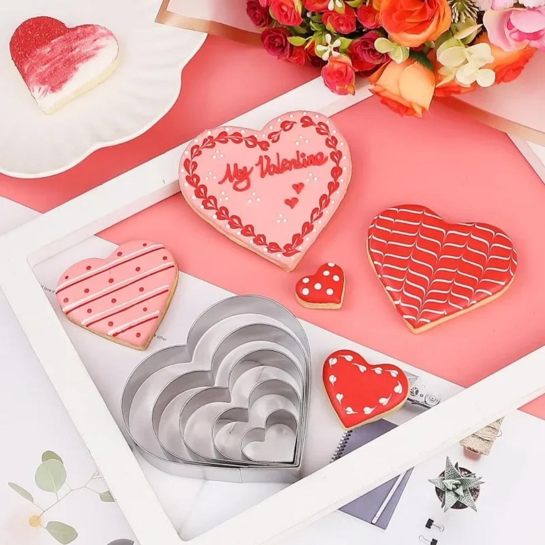 Набор из 5 формочек для печень – обзор и цена Cookie Cutter Set