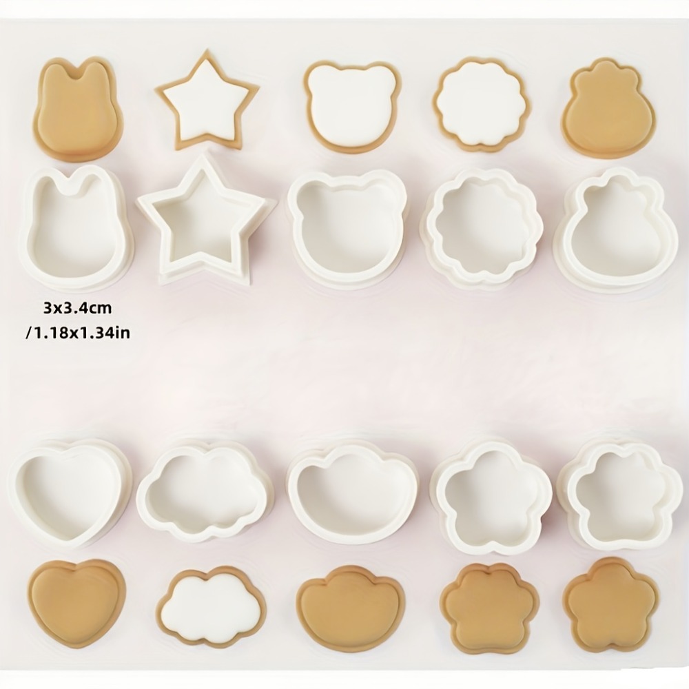 Набор из 10 формочек для печен – обзор и цена Cookie Cutter Set