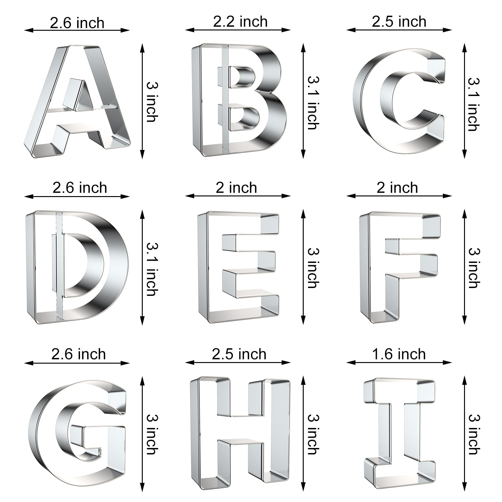 Формочки для печенья в виде бу – обзор и цена Cookie Cutter Set