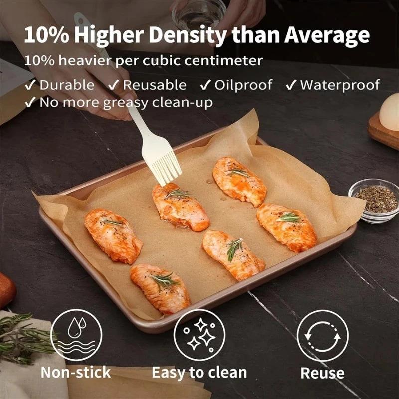 【MA】100 шт. крафт-пергаментной – обзор и цена Kitchen Baking Paper