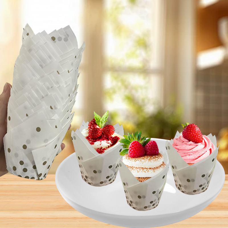 50/100 шт. золотистые формочки – обзор и цена Kitchen Baking Paper