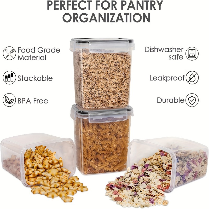 6 шт. герметичных контейнеров  – обзор и цена Kitchen Baking Pantry